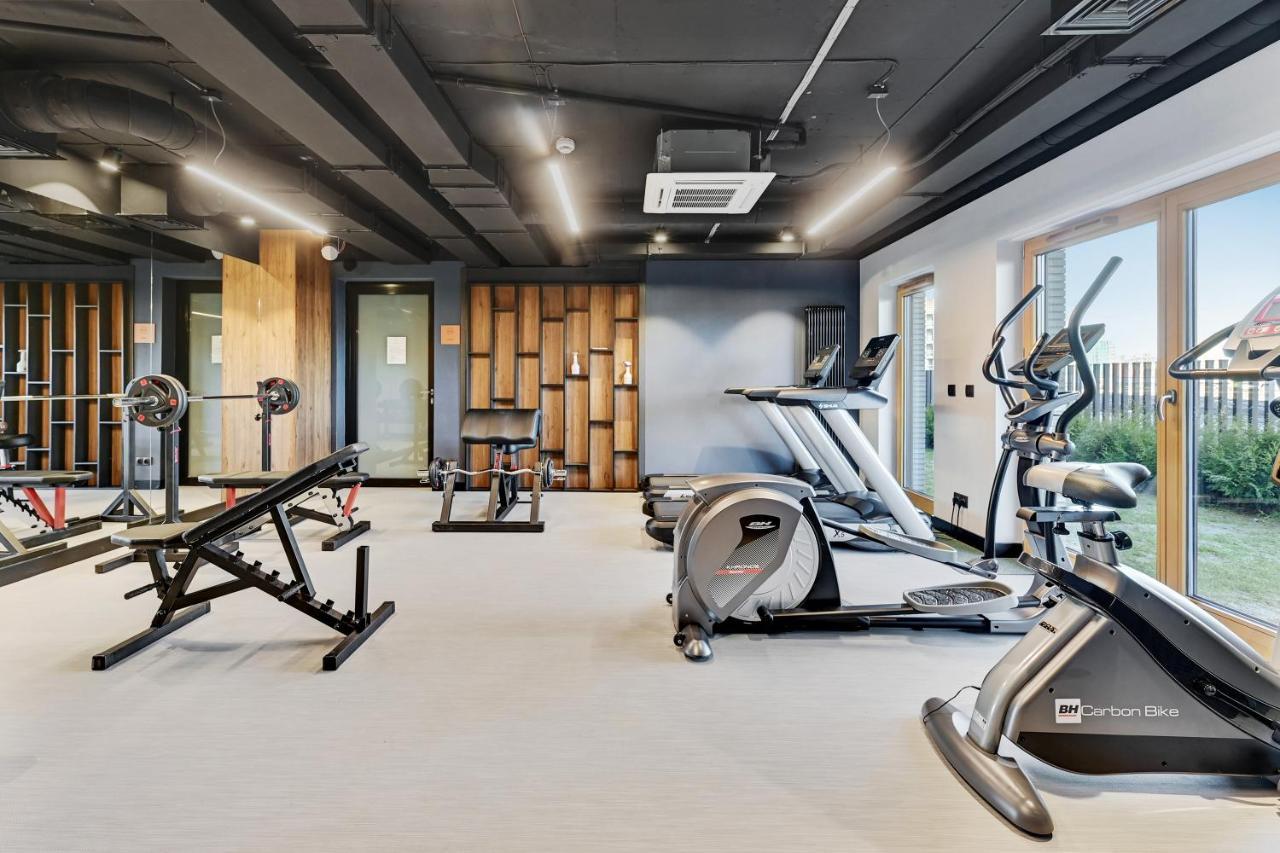 Nadmotlawie Riverside - Gym & Free Parking By Downtown Apartments 그단스크 외부 사진